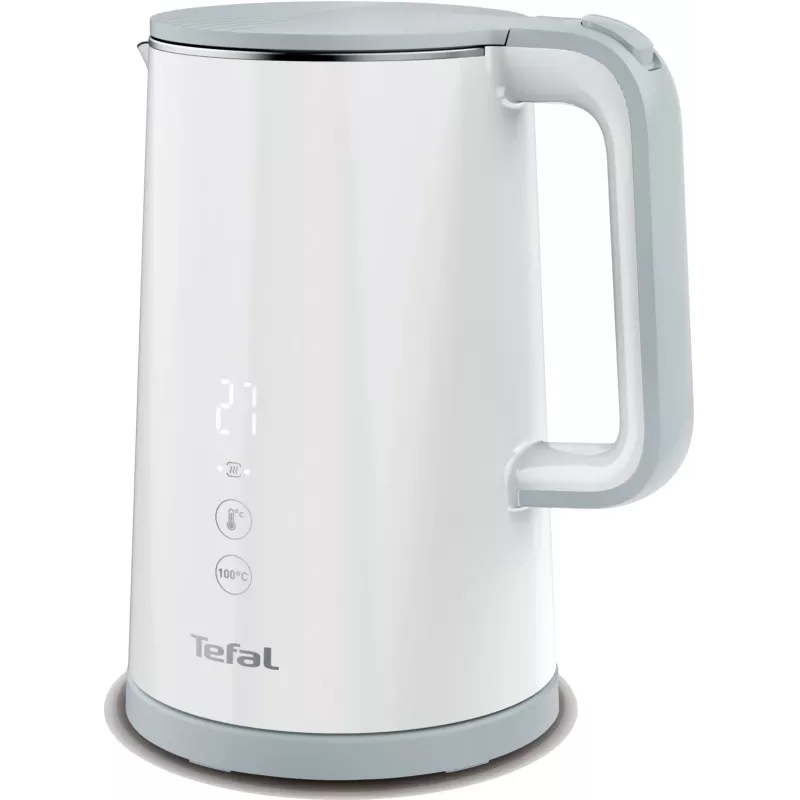 Elektro-Wasserkocher Tefal KO6931, 1,5 L, 1800 W, weiß, 5 Temperatureinstellungen, Warmhaltefunktion 30 Min.