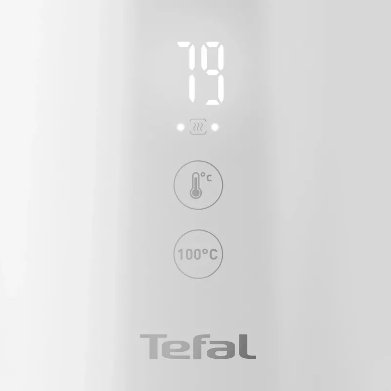 Elektro-Wasserkocher Tefal KO6931, 1,5 L, 1800 W, weiß, 5 Temperatureinstellungen, Warmhaltefunktion 30 Min.