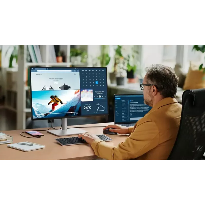DELL Plus S2725DC Computer-Monitor 68,6 cm (27 Zoll) 2560 x 1440 Pixel Quad HD LCD Weiß