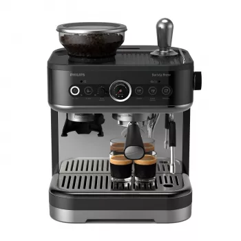 Philips Barista Brew, Espressomaschine, 2,3 L, Integrierte Mühle, 1350 W, Schwarz