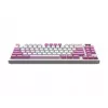 MSI FORGE GK600 TKL WIRELESS VIOLET Tastatur Gaming USB + Bluetooth QWERTY UK English Pink, Violett, Weiß