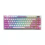 MSI FORGE GK600 TKL WIRELESS VIOLET Tastatur Gaming USB + Bluetooth QWERTY UK English Pink, Violett, Weiß
