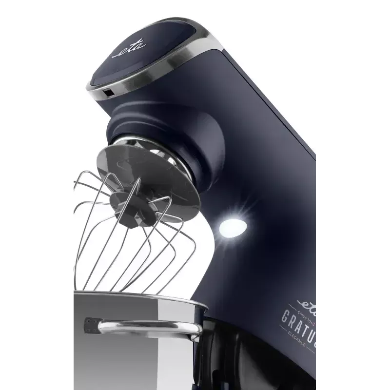 Küchenmaschine ETA Gratus EVO Elegance — 1500 W, 8 Geschwindigkeiten, 3,5 L Schüssel, blau