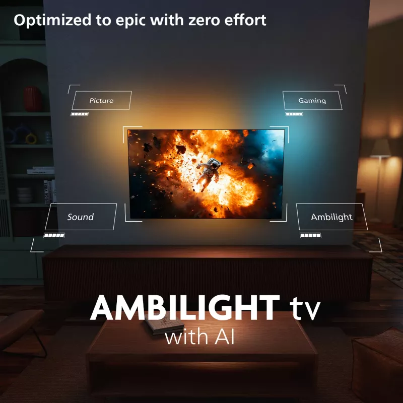 Fernseher Philips 77OLED910/12 77 Zoll 4K Ultra HD OLED 3840 x 2160