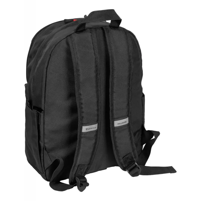 Gaming-Rucksack Genesis GENESIS Palladium 200 — Schwarz, Polyester, 140×280×400 mm