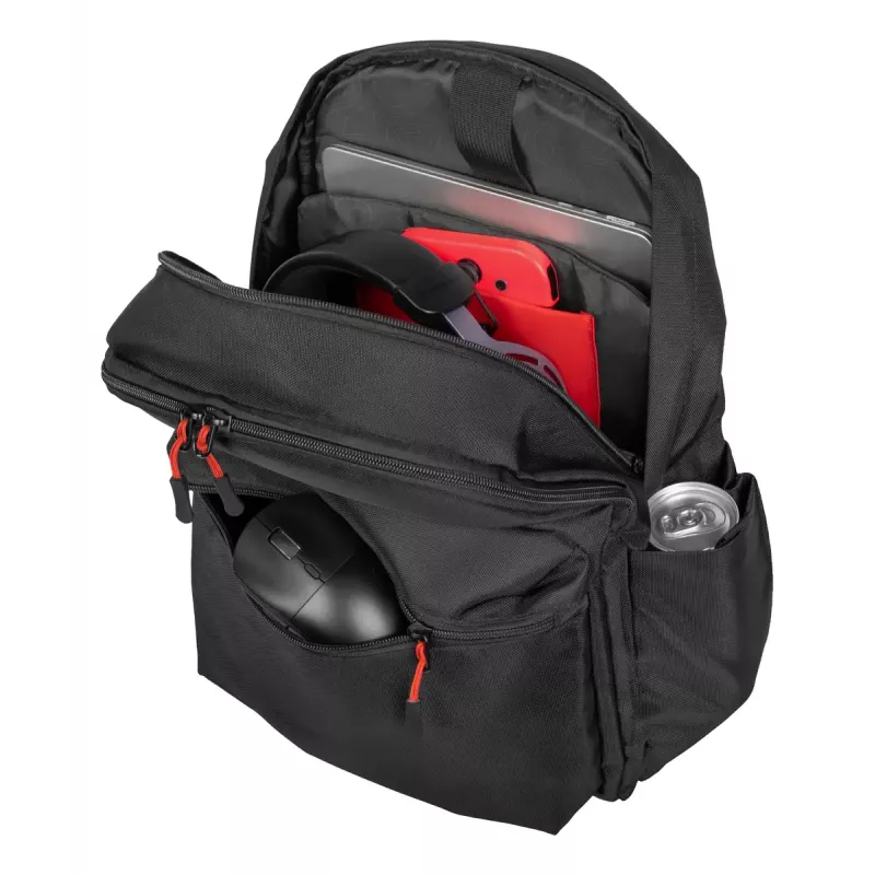 Gaming-Rucksack Genesis GENESIS Palladium 200 — Schwarz, Polyester, 140×280×400 mm