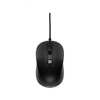 ASUS MU101C Maus Office Beidhändig USB Typ-A Optisch 3200 DPI