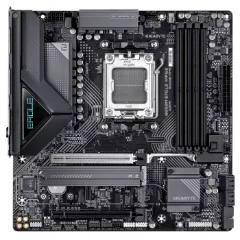 Motherboard GIGABYTE B850M EAGLE WIFI6E Socket AM5 für AMD Ryzen 7000/8000/9000, DDR5 bis 8200MHz (OC), PCIe 5.0, Wi‑Fi 6E, 2.5 GbE