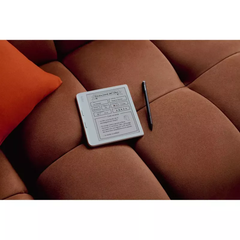 E-Book-Reader Kobo Libra Colour 7 Zoll E Ink Kaleido, 32 GB, Wi‑Fi, Bluetooth, wasserdicht, Weiß