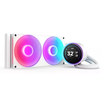 All-in-One-Flüssigkeitskühler NZXT Kraken Elite 280 RGB 14 cm Weiß