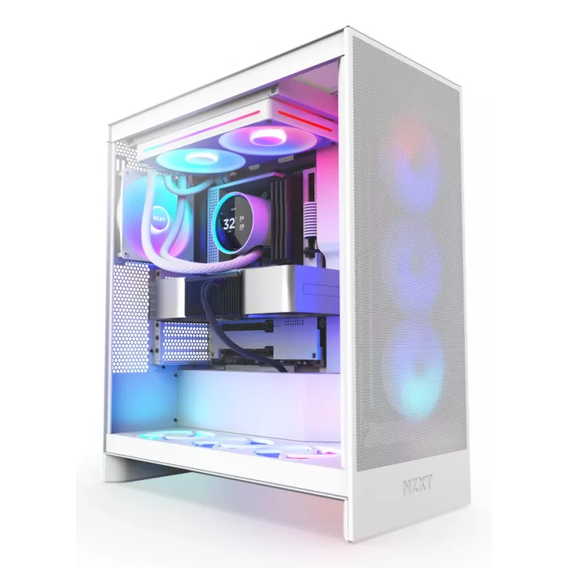 All-in-One-Flüssigkeitskühler NZXT Kraken Elite 280 RGB 14 cm Weiß