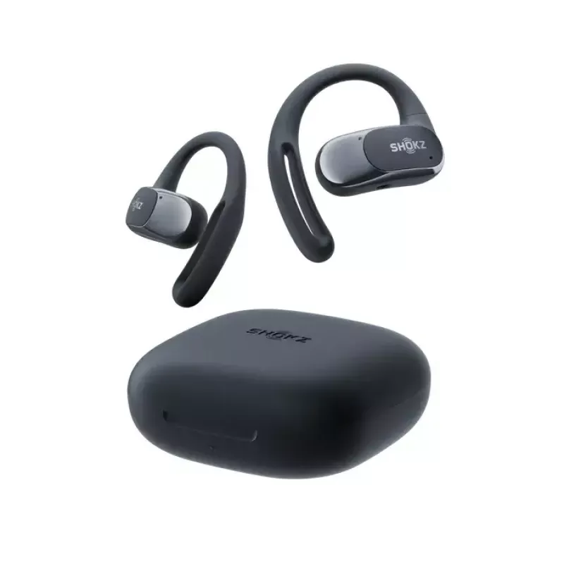 SHOKZ OpenFit Air Headset Kabellos Ohrbügel Anrufe/Musik/Sport/Alltag Bluetooth Schwarz