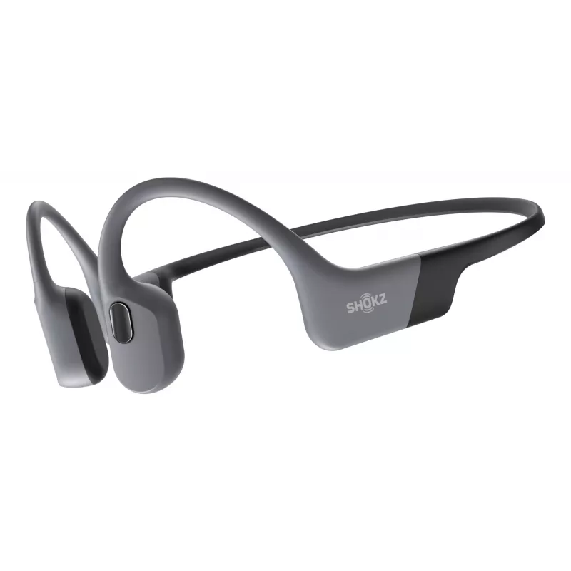 Headset Shokz OpenSwim Pro — kabelloses Open-Ear-Knochenleitungs-Headset, IP68 wasserdicht, Bluetooth 5.4, 32 GB, 9 Std. Wiedergabe, grau