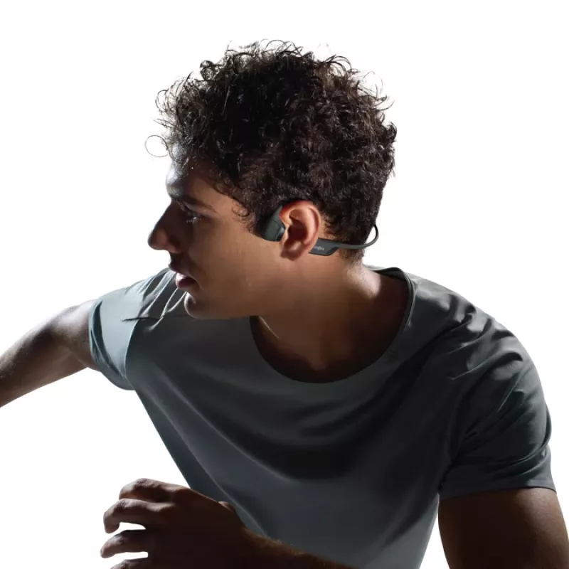 Shokz OpenRun Pro 2 Headset, binaural, kabellos, Ohrbügel, IP55, 12 Std. Wiedergabe, Bluetooth 5.3, 150 mAh, schwarz