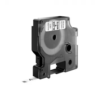 DYMO Authentic D1 Labels | Schwarzer Druck auf weißem Band | 6 mm x 7 m | Selbstklebende Etiketten für LabelManager Etikettendrucker | Hergestellt in Europa