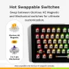 Glorious Gaming GMMK 3 PRO HE 65% Prebuilt Wireless Schwarz - US