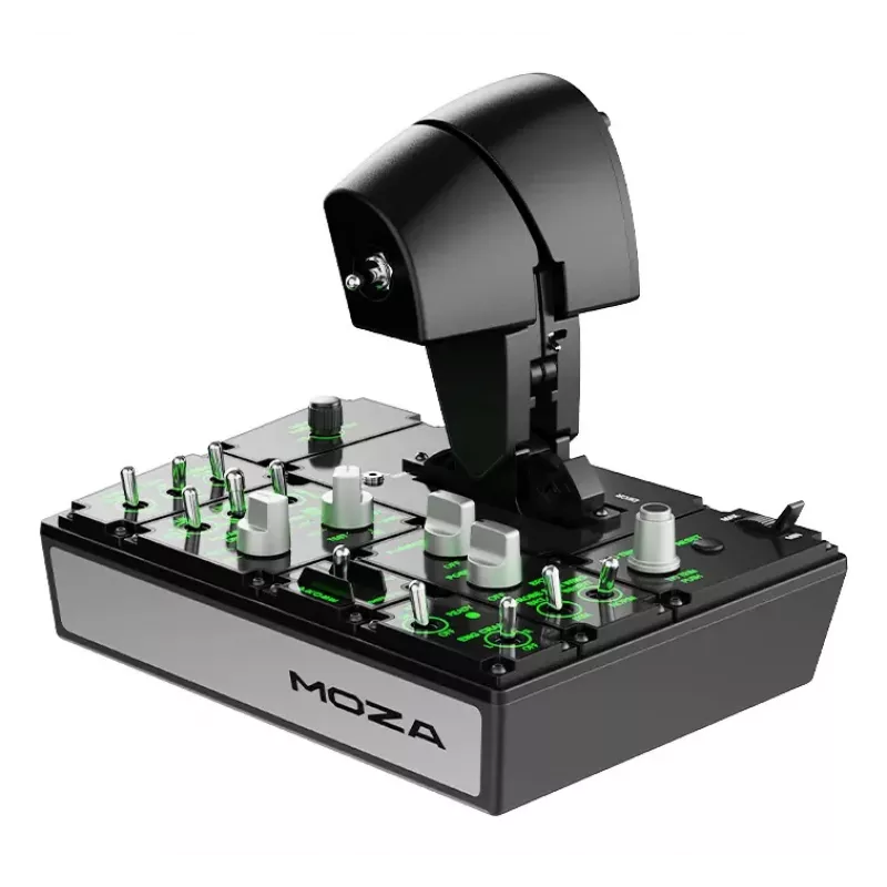 Moza Racing MTP Throttle Panel, Schwarz, Metall, 15 Bit, 277 mm, 194 mm, 216 mm