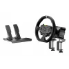 Moza Racing R3 Racing Wheel und Pedale für PC, Lenkrad + Pedale, PC, D-Pad, Menütaste, Modustaste, Pause-/Set-Taste, Starttaste, Digital, Unbegrenzt, Direktantrieb