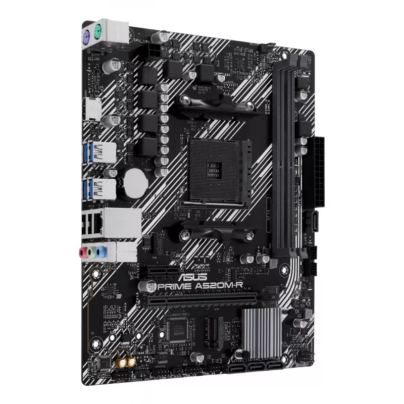 Motherboard ASUS PRIME A520M-R, AMD A520, Sockel AM4, micro ATX
