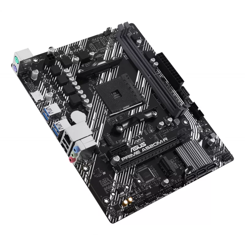 Motherboard ASUS PRIME A520M-R, AMD A520, Sockel AM4, micro ATX