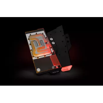 Water block EK Water Blocks Acrylic Copper Schwarz Nickel Transparent