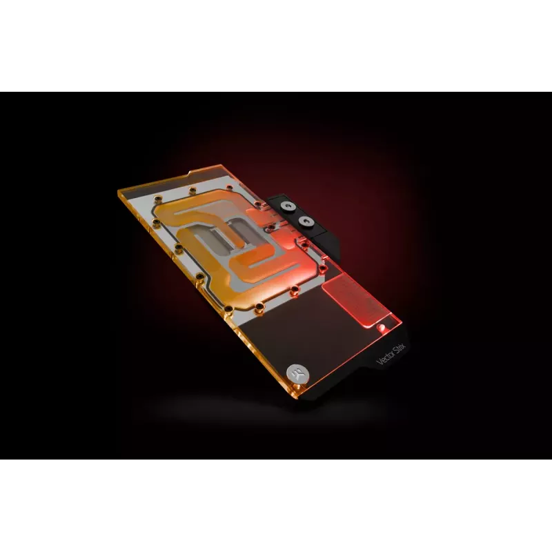 Water block EK Water Blocks Acrylic Copper Schwarz Nickel Transparent