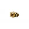 Fitting EK Water Blocks Messing Gold 20,8 mm Höhe 1,65 cm Durchmesser