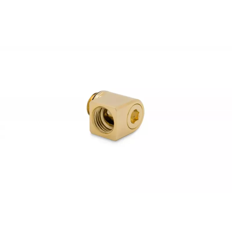 Fitting EK Water Blocks Messing Gold 20,8 mm Höhe 1,65 cm Durchmesser