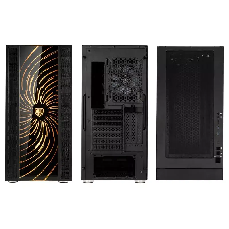 PC-Gehäuse Kolink Unity Adapt Midi Tower Schwarz