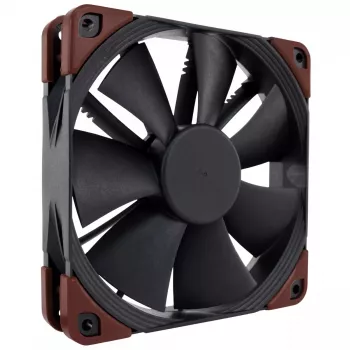 Lüfter Noctua NF-F12 INDUSTRIALPPC-2000 12 cm 450-2000 U/min Schwarz Braun