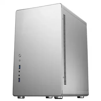 PC-Gehäuse Jonsbo RM2 Silber ATX ITX micro ATX 120mm Lüfter