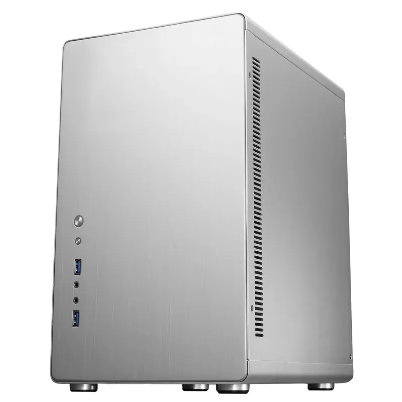 PC-Gehäuse Jonsbo RM2 Silber ATX ITX micro ATX 120mm Lüfter