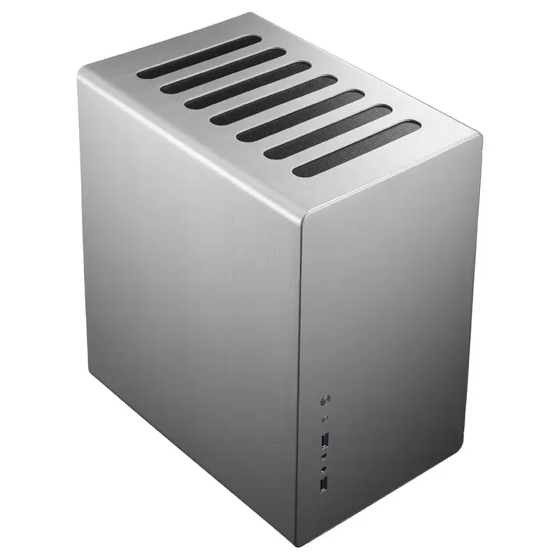 PC-Gehäuse Jonsbo RM2 Silber ATX ITX micro ATX 120mm Lüfter