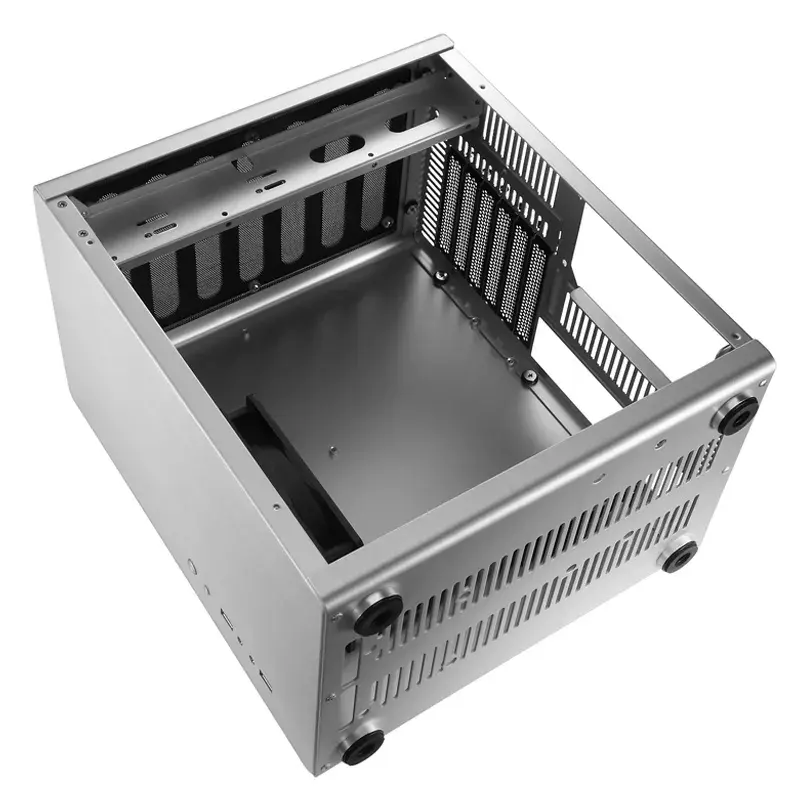 PC-Gehäuse Jonsbo RM2 Silber ATX ITX micro ATX 120mm Lüfter