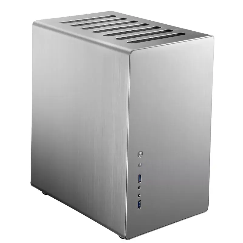 PC-Gehäuse Jonsbo RM2 Silber ATX ITX micro ATX 120mm Lüfter