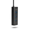 Axagon HUE-S2BP 4x USB 3.0 LADEHUB mit 1,2 m Kabel inkl. Netzteil