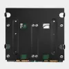 Axagon RHD-435 Halterung für 4x 2,5 Zoll oder 2x 2,5 Zoll HDD/SSD & 1x 3,5 Zoll HDD in 5,25-Zoll-Schacht, Metall
