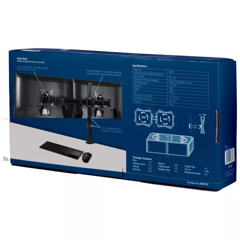 Monitorhalterung ARCTIC Z2 Basic