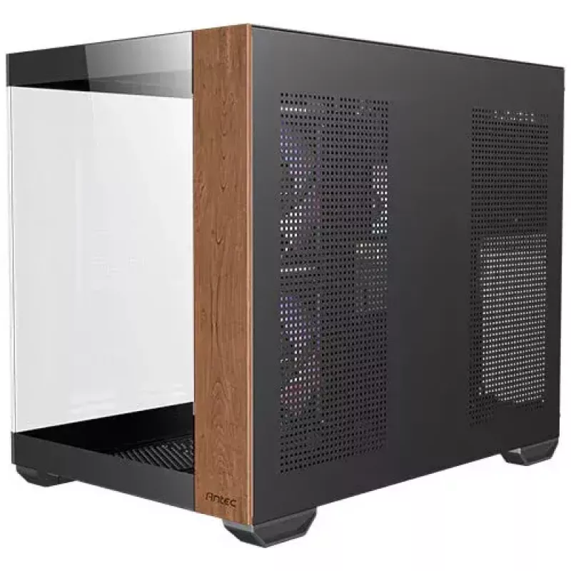PC-Gehäuse Antec CX600M Midi Tower Schwarz, Holz