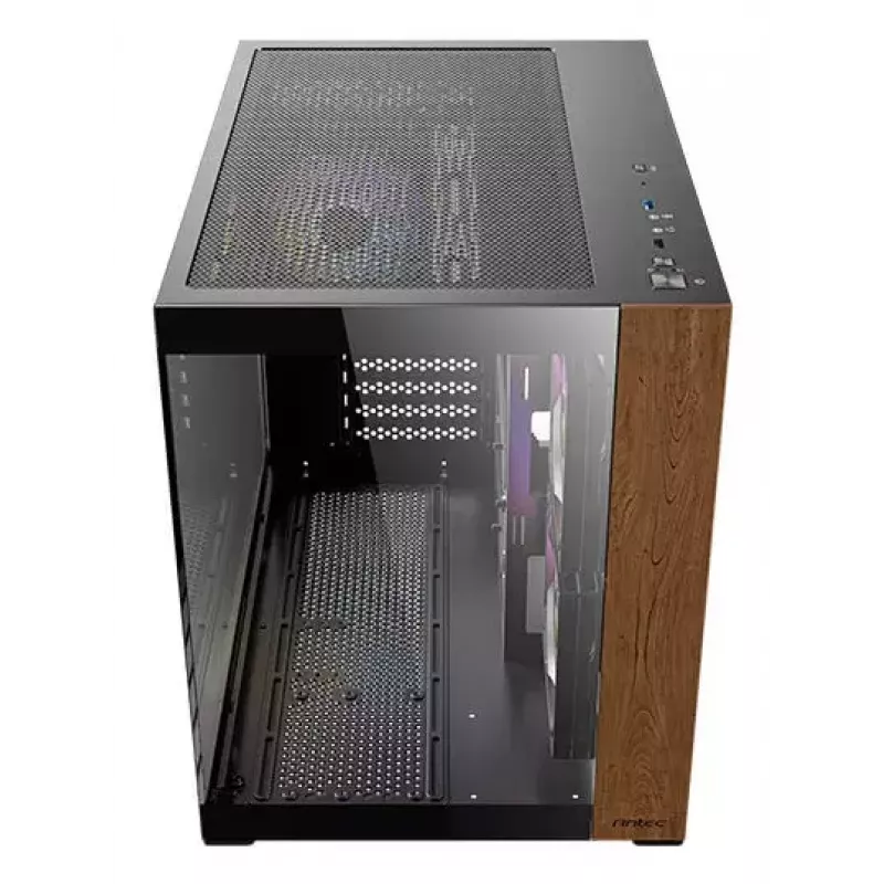 PC-Gehäuse Antec CX600M Midi Tower Schwarz, Holz