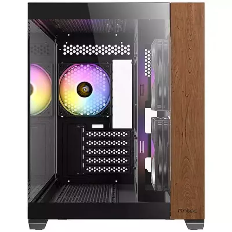 PC-Gehäuse Antec CX600M Midi Tower Schwarz, Holz