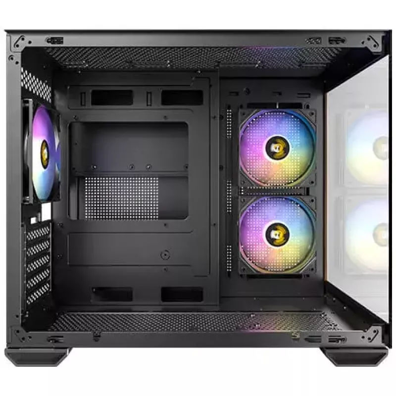 PC-Gehäuse Antec CX600M Midi Tower Schwarz, Holz