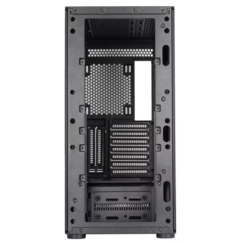 PC-Gehäuse Silverstone SETA D1 Midi Tower Schwarz