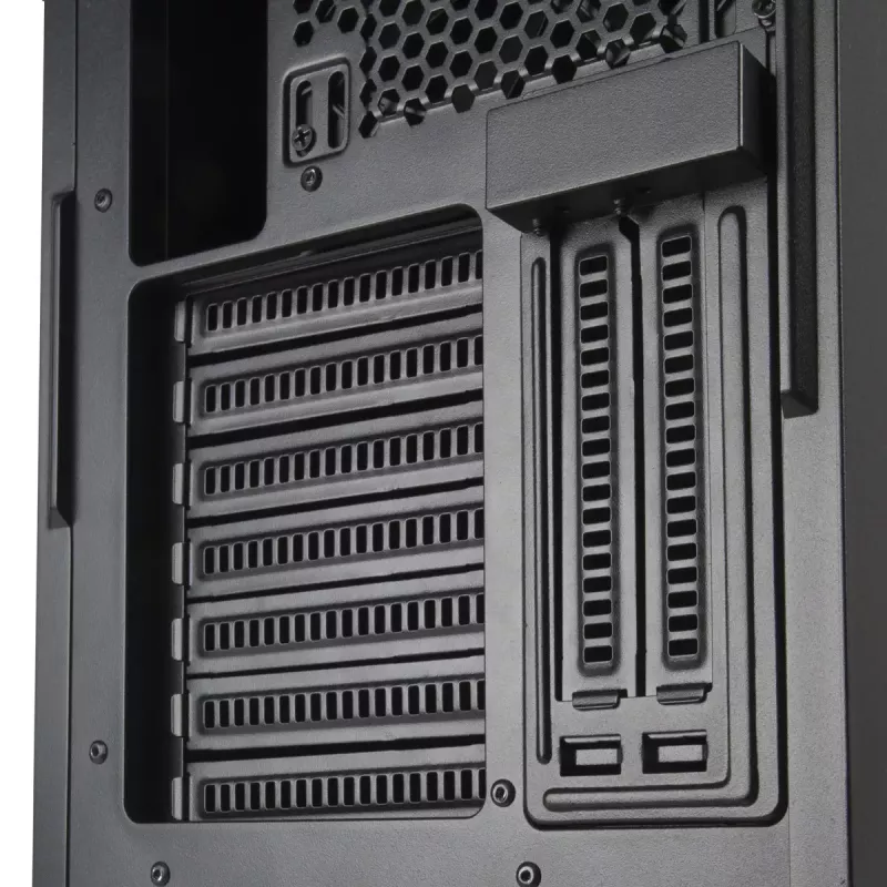 PC-Gehäuse Silverstone SETA D1 Midi Tower Schwarz