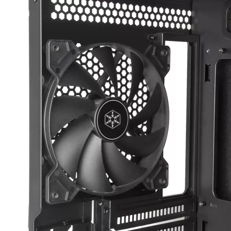 PC-Gehäuse Silverstone SETA D1 Midi Tower Schwarz