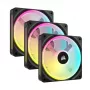 CORSAIR Qx RGB Series Icue Link Qx120 RGB 120 mm magnetischer Kuppel-RGB-Lüfter Starter-Kit