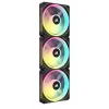 CORSAIR Qx RGB Series Icue Link Qx120 RGB 120 mm magnetischer Kuppel-RGB-Lüfter Starter-Kit