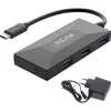 InLine USB 3.2 Gen.1 Hub, USB-C auf 2 Port USB-C und 3 Port USB-A, mit Netzteil