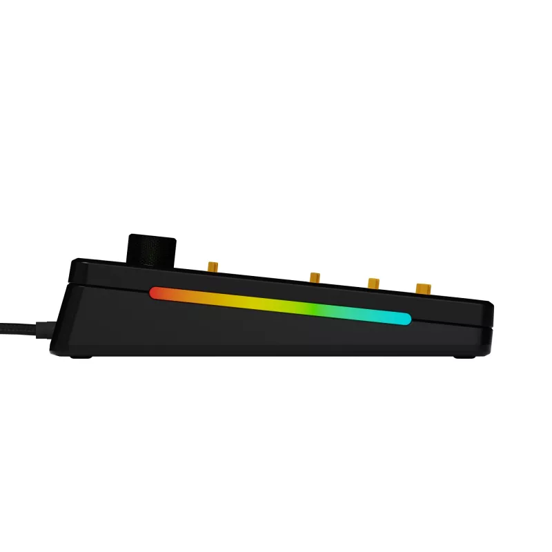 Mechanische Tastatur GLORIOUS GMMK 3 PRO 75% Barebones Kabelgebunden USB, RGB, Schwarz, 2 m Kabel