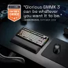 Mechanische Tastatur GLORIOUS GMMK 3 PRO 75% Barebones Kabelgebunden USB, RGB, Schwarz, 2 m Kabel